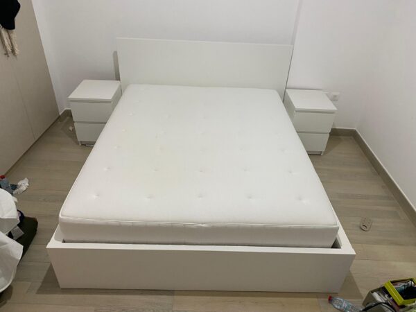 Bed King with Mattress from IKEA