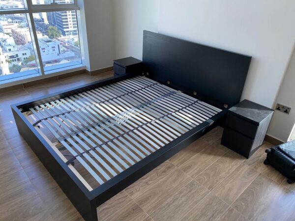 Bed King with Mattress from IKEA - Image 4