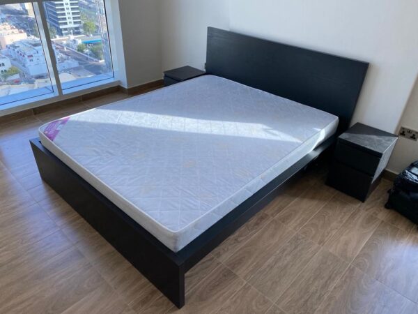 Bed King with Mattress from IKEA - Image 2