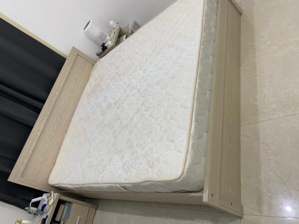 King Bed with Mattress from Pan Home - Image 2