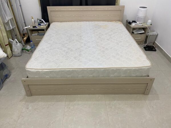 King Bed with Mattress from Pan Home