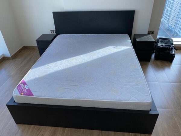 Bed King with Mattress from IKEA