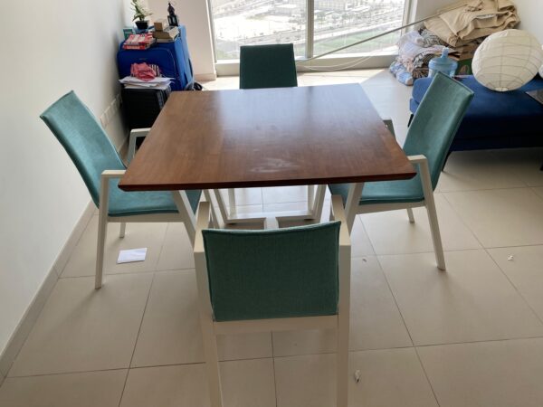 Dinning Table with 4 Chairs from Pan Home - Image 10
