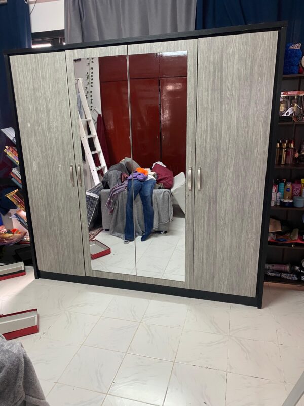 Wardrobe 4 Door from Home Center - Image 4