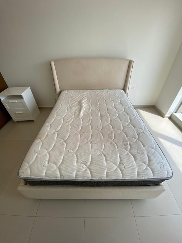 Queen Bed with Mattress from Home Center - Image 8
