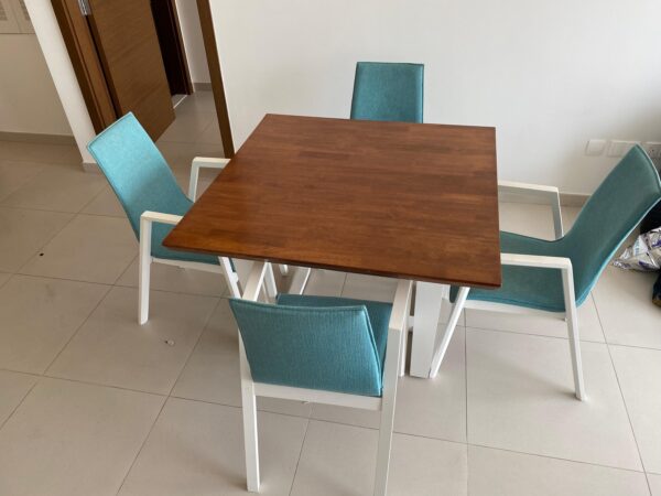 Dinning Table with 4 Chairs from Pan Home - Image 3