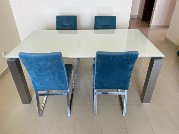 Dinning Set with 4 Chair from Danube - Image 7