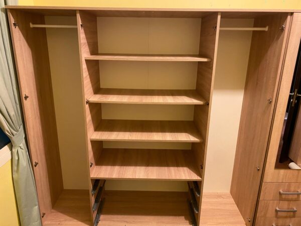 Wardrobe 4 Door from Home Center - Image 9