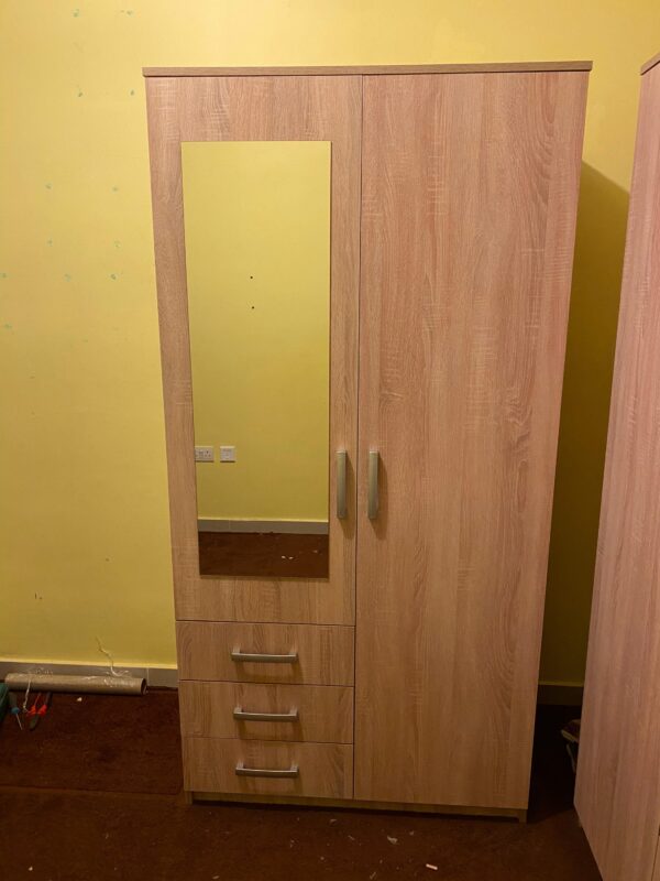 Wardrobe 2 Door from Home Center - Image 3