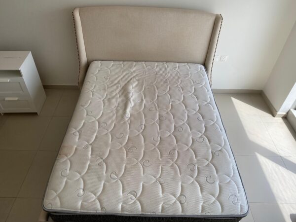 Queen Bed with Mattress from Home Center - Image 9