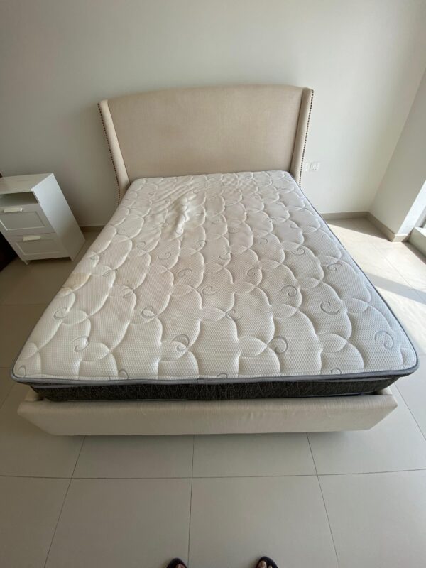 Queen Bed with Mattress from Home Center - Image 7