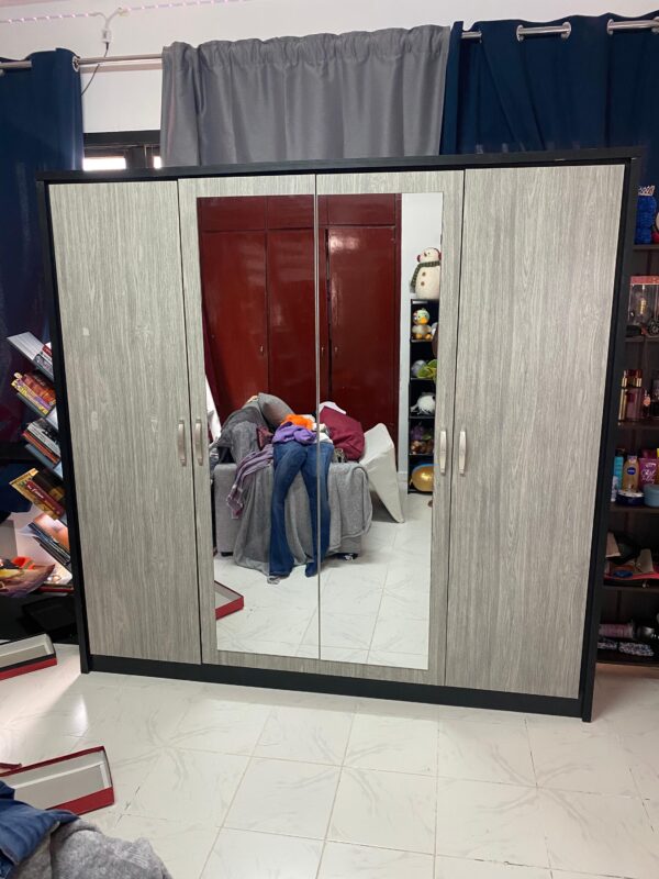 Wardrobe 4 Door from Home Center