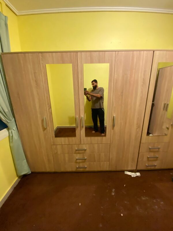 Wardrobe 4 Door from Home Center