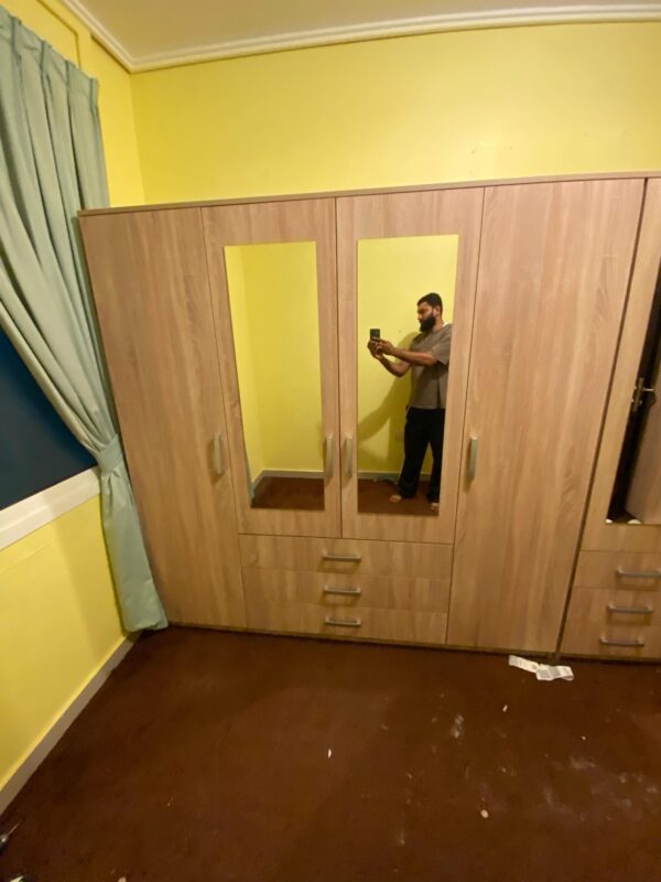 Wardrobe 4 Door from Home Center - Image 3