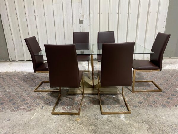 Dinning Table with 6 Chair from Home Center - Image 6