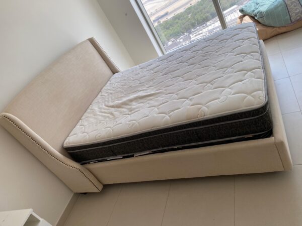 Queen Bed with Mattress from Home Center - Image 11