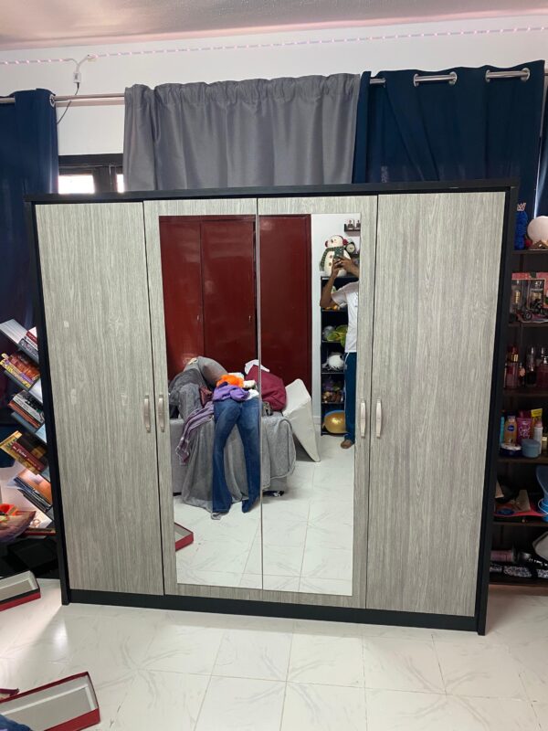 Wardrobe 4 Door from Home Center - Image 2