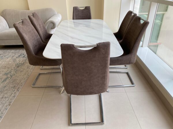 Dinning set with 6 Chair from Home Center - Image 5