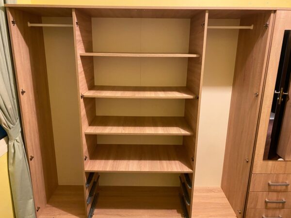 Wardrobe 4 Door from Home Center - Image 10