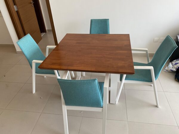 Dinning Table with 4 Chairs from Pan Home - Image 5