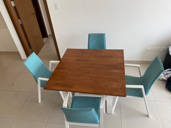 Dinning Table with 4 Chairs from Pan Home - Image 9