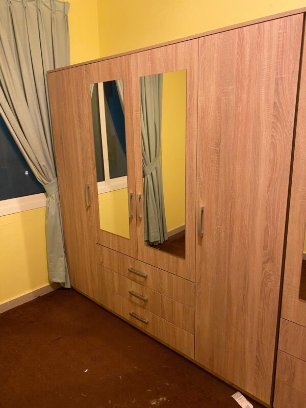 Wardrobe 4 Door from Home Center - Image 4