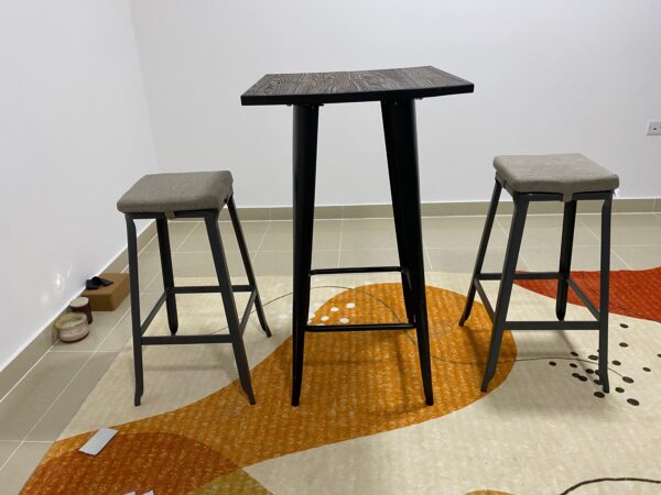 Modern Bar Height Table From Ikea - Image 2