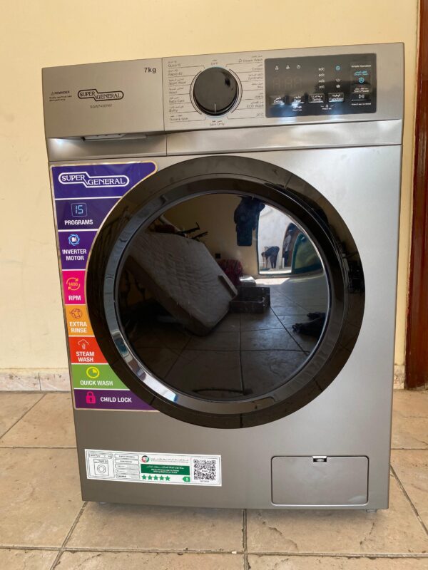 Super General Washer Front Loader, 7Kg - Image 2