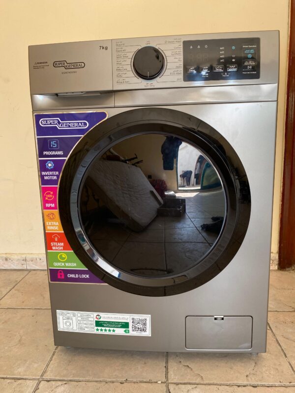 Super General Washer Front Loader, 7Kg