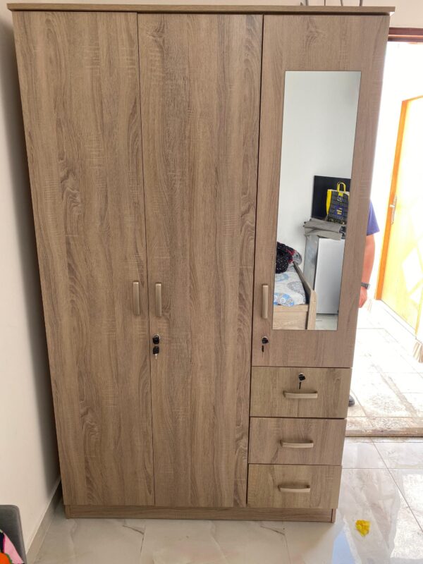 Wardrobe 3-Door, Home Center - Image 6