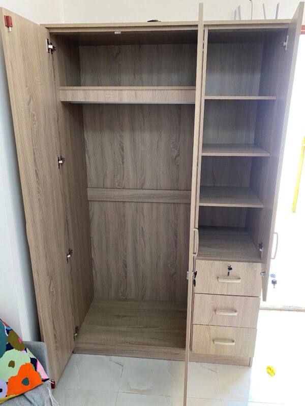 Wardrobe 3-Door, Home Center - Image 3