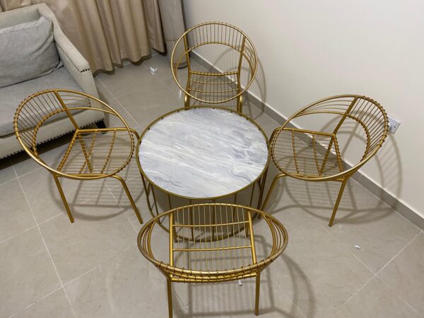 Dining Set, 4 Chairs, Home Center