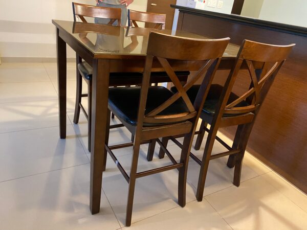 Dining Set, 4 Chairs, Ikea - Image 5