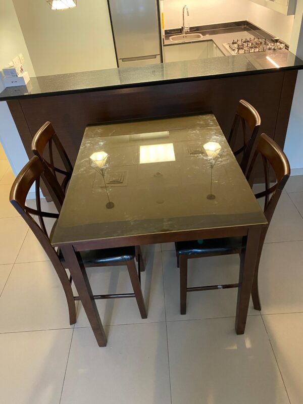 Dining Set, 4 Chairs, Ikea - Image 2