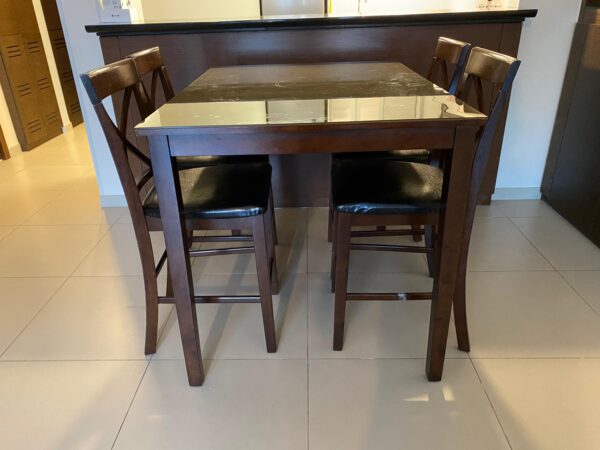 Dining Set, 4 Chairs, Ikea - Image 6