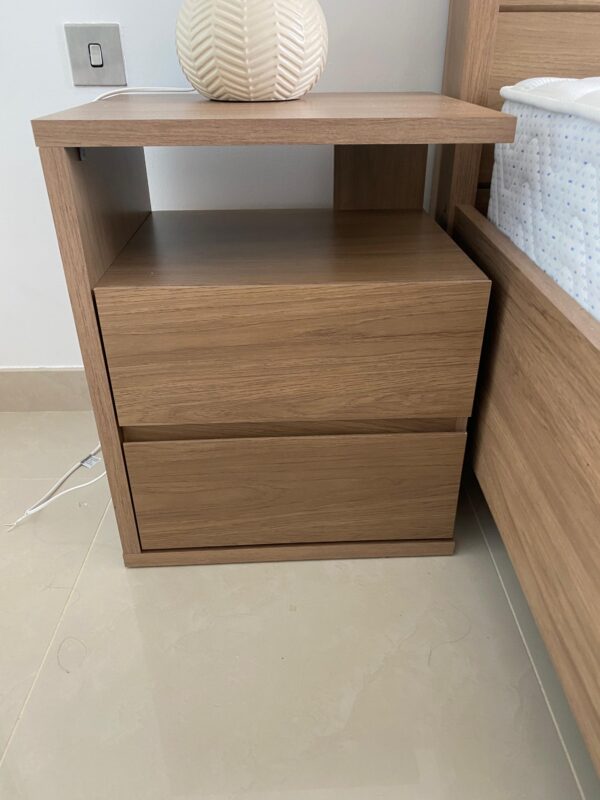 Queen Bed With Mattress, Home Box - Image 6