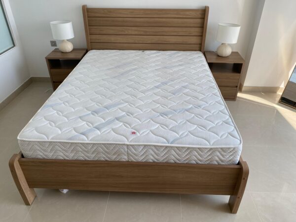 Queen Bed With Mattress, Home Box - Image 2