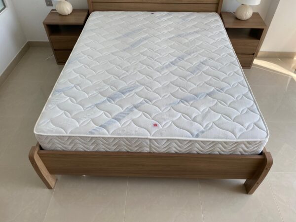 Queen Bed With Mattress, Home Box - Image 3