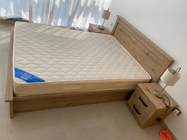 Queen Bed With Mattress, Home Box - Image 5