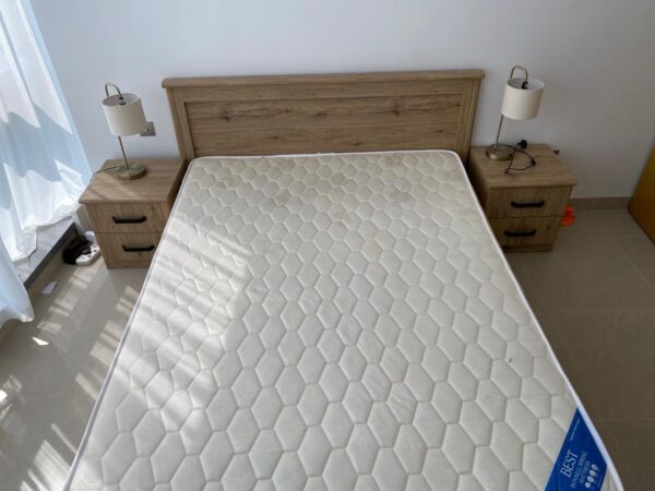 Queen Bed With Mattress, Home Box - Image 7