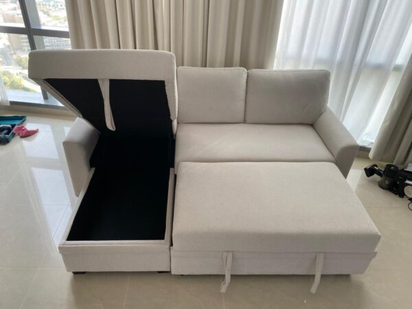 L Shaped Sofa, Home Box